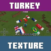 Turkey Texture Pack for Minecraft PE