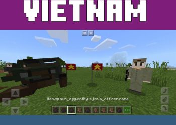 War from Vietnam Mod for Minecraft PE