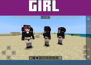 Ellie from Jenny 2 Mod for Minecraft PE