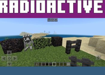 Items from Radioactive Mod for Minecraft PE