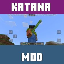 Katana Mod for Minecraft PE