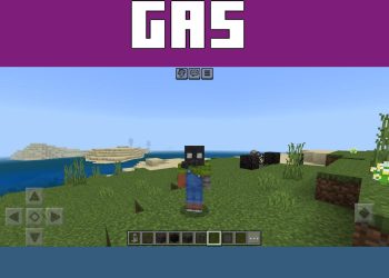 Gas Mask from Radioactive Mod for Minecraft PE