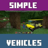 Simple Vehicles Mod for Minecraft PE
