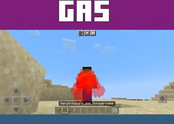 Gas Thrower from Solar Tools Mod for Minecraft PE