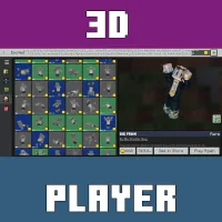 3D Player Texture Pack for Minecraft PE