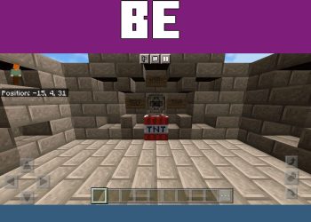 Be Careful from Prison Escape 2 Map for Minecraft PE