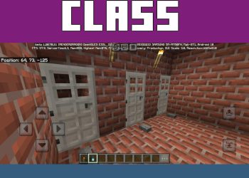 Classrooms from School Map for Minecraft PE