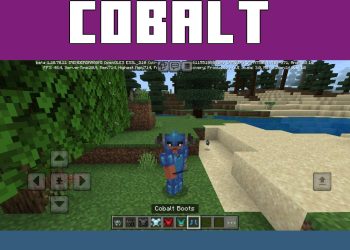 Cobalt from Tinkers Legacy Armory Mod for Minecraft PE