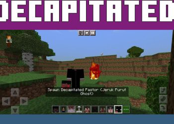 Decapitated Pastor from Indonesian Ghost Mod for Minecraft PE