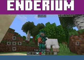 Enderium from Tinkers Legacy Armory Mod for Minecraft PE