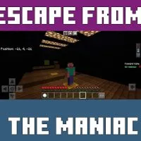 Escape from the Maniac Map for Minecraft PE