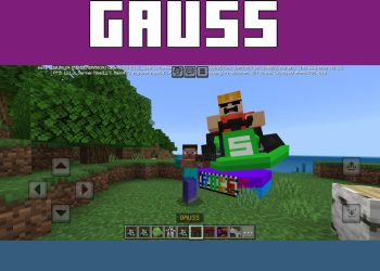 Gauss from Sci-Fi Weapons Mod for Minecraft PE