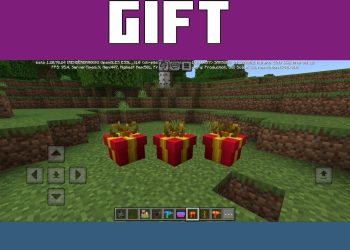 Gift Boxes from Thai Festival Mod for Minecraft PE