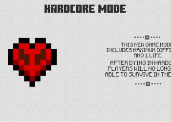 Hardcore Mode from Minecraft PE 1.21