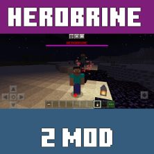 Herobrine 2 Mod for Minecraft PE