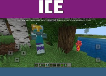 Ice from More Types of Zombies Mod for Minecraft PE