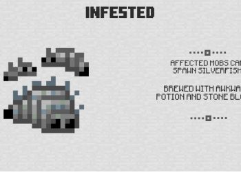 Infested from Minecraft PE 1.21