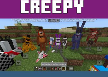 Items from FNAF 2 Mod for Minecraft PE