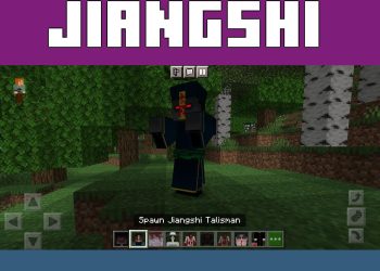 Jiangshi Talisman from Indonesian Ghost Mod for Minecraft PE