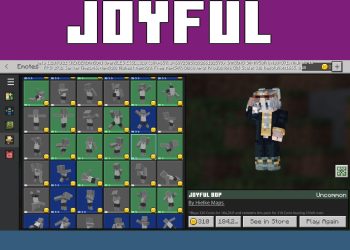 Joyful Bop from 3D Player Texture Pack for Minecraft PE