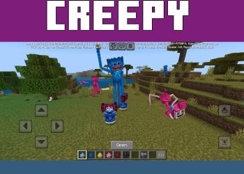 Monsters from Huggy Wuggy 3 Mod for Minecraft PE