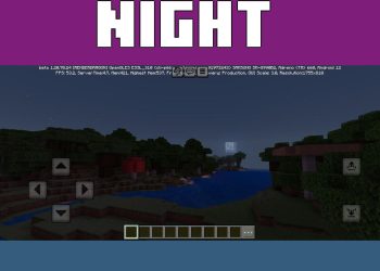 Night from Dynamic Fog Mod for Minecraft PE