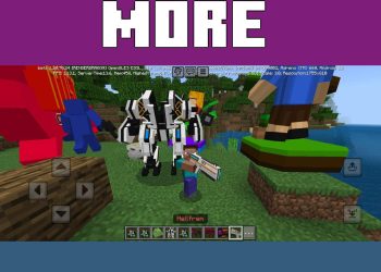 Options from Sci-Fi Weapons Mod for Minecraft PE