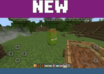 Plants from Plants vs Zombies Mod for Minecraft PE