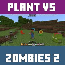 Plants vs Zombies 2 Mod for Minecraft PE