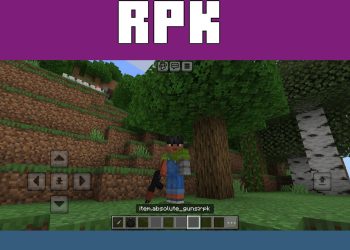 RPK from Gun 2 Mod for Minecraft PE