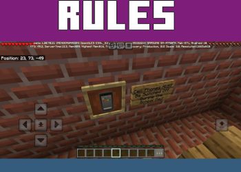 Rules from School Map for Minecraft PE