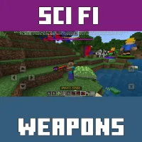 Sci-Fi Weapons Mod for Minecraft PE