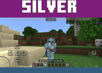 Silver from Tinkers Legacy Armory Mod for Minecraft PE