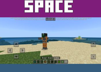 Space from More Types of Zombies Mod for Minecraft PE
