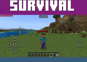 Survival from Player Health Indicator Texture Pack for Minecraft PE