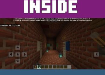 Inside from School Map for Minecraft PE