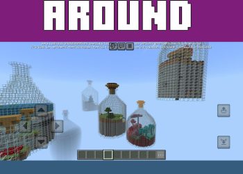 Around Territory from World in a Jar 2 Map for Minecraft PE