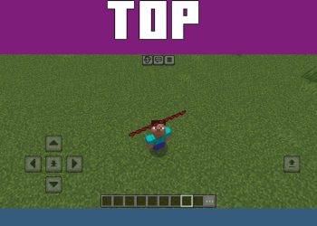 Top View from Player Health Indicator Texture Pack for Minecraft PE