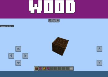 Wood from One Block Map for Minecraft PE