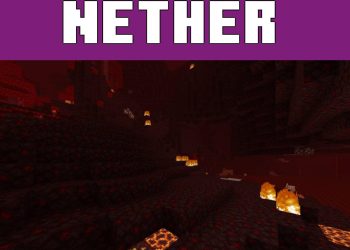 Badlands from Nether Haul Texture Pack for Minecraft PE