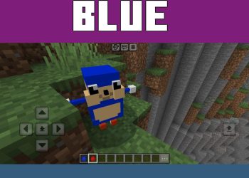 Blue from Uganda Knuckles Mod for Minecraft PE
