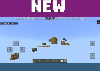New Challenge from Parkour Island Map for Minecraft PE