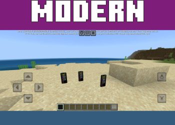 Devices from Smartphones Mod for Minecraft PE