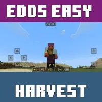 Edds Easy Harvest Mod for Minecraft PE