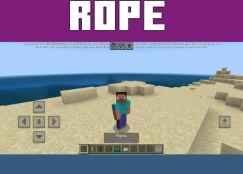 Rope Item from Ropes and Knotes Mod for Minecraft PE
