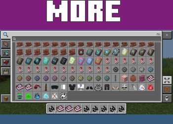 Items from World of Curses Mod for Minecraft PE