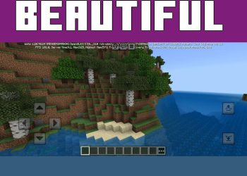 Nature from High Contrast Texture Pack for Minecraft PE