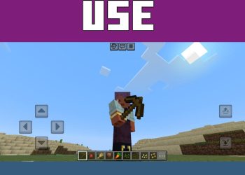 Pickaxe from Edds Easy Harvest Mod for Minecraft PE
