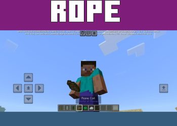 Rope Coil from Ropes and Knotes Mod for Minecraft PE