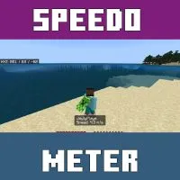Speedometer Mod for Minecraft PE